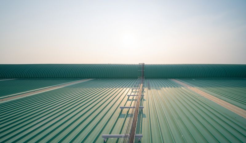 New Metal Roof Installation